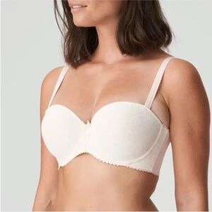 Prima Donna Divine Strapless Bra Venus Sz 36DD
